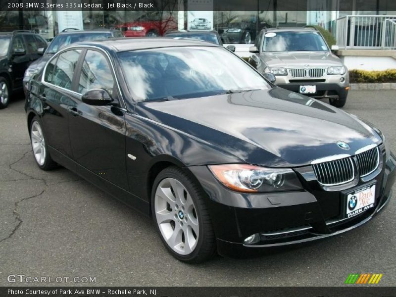 Jet Black / Black 2008 BMW 3 Series 335xi Sedan