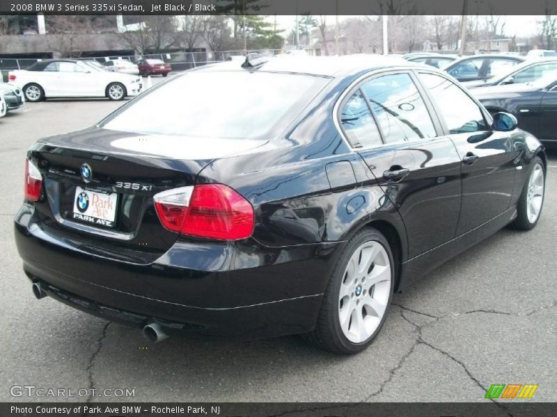 Jet Black / Black 2008 BMW 3 Series 335xi Sedan