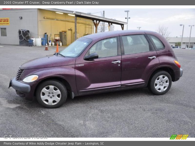 Deep Cranberry Pearl / Dark Slate Gray 2003 Chrysler PT Cruiser