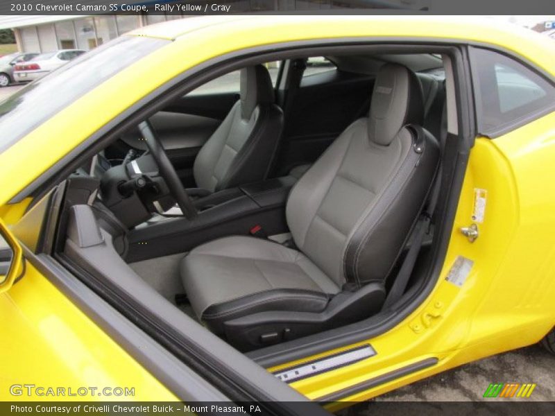  2010 Camaro SS Coupe Gray Interior