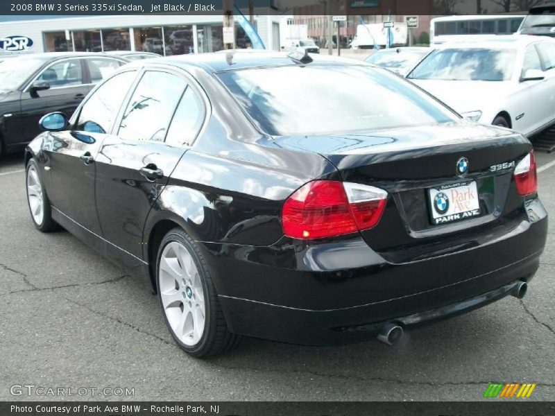 Jet Black / Black 2008 BMW 3 Series 335xi Sedan