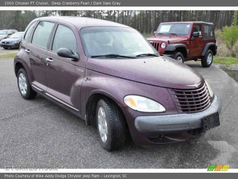 Deep Cranberry Pearl / Dark Slate Gray 2003 Chrysler PT Cruiser
