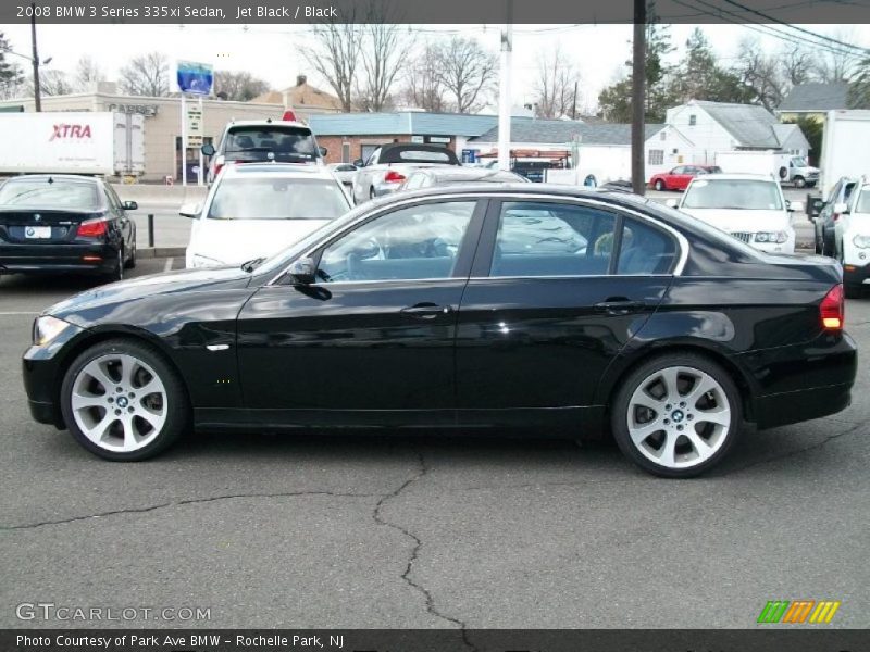 Jet Black / Black 2008 BMW 3 Series 335xi Sedan