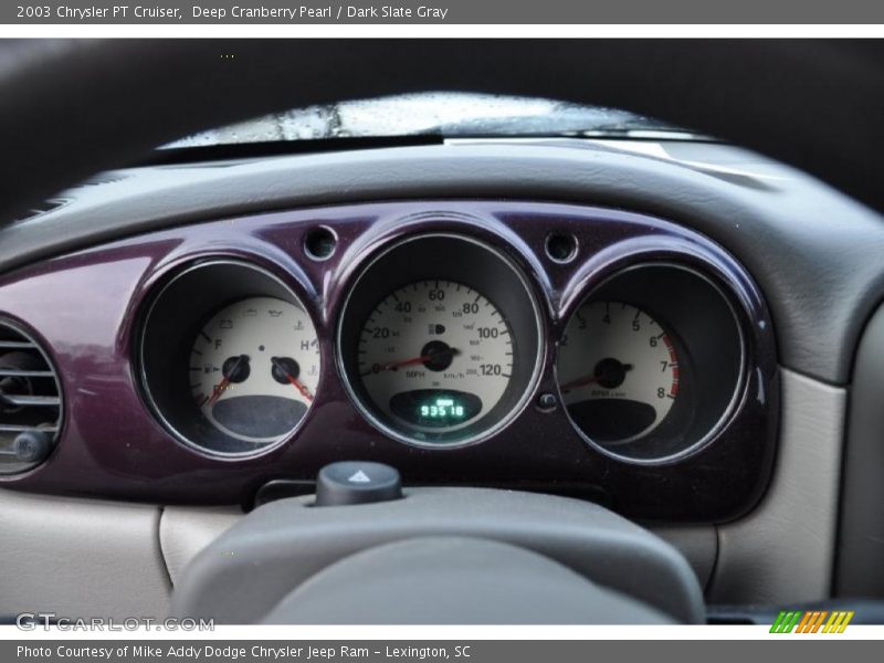 Deep Cranberry Pearl / Dark Slate Gray 2003 Chrysler PT Cruiser