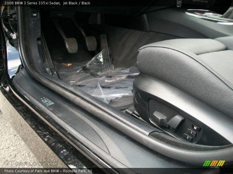 Jet Black / Black 2008 BMW 3 Series 335xi Sedan