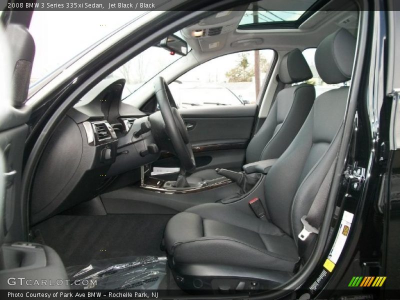 Jet Black / Black 2008 BMW 3 Series 335xi Sedan