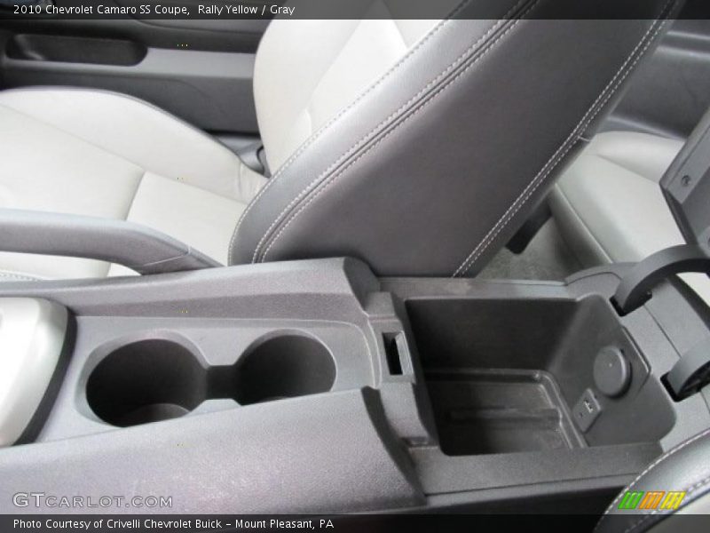 Rally Yellow / Gray 2010 Chevrolet Camaro SS Coupe