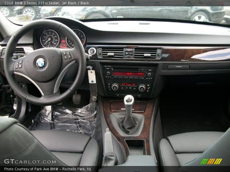 Jet Black / Black 2008 BMW 3 Series 335xi Sedan