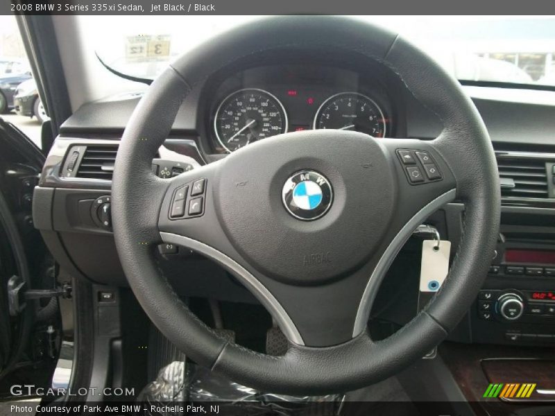 Jet Black / Black 2008 BMW 3 Series 335xi Sedan
