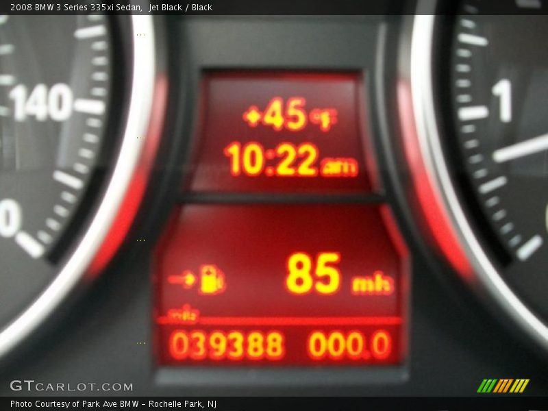 Jet Black / Black 2008 BMW 3 Series 335xi Sedan