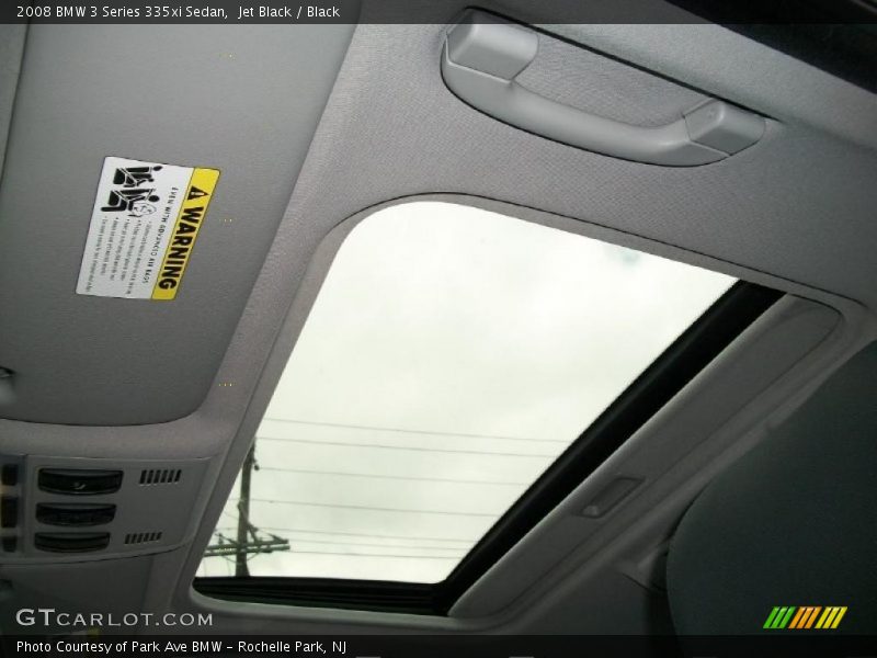 Jet Black / Black 2008 BMW 3 Series 335xi Sedan