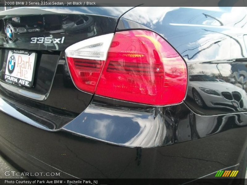 Jet Black / Black 2008 BMW 3 Series 335xi Sedan