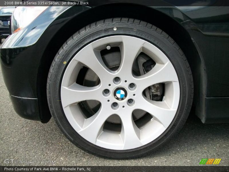Jet Black / Black 2008 BMW 3 Series 335xi Sedan