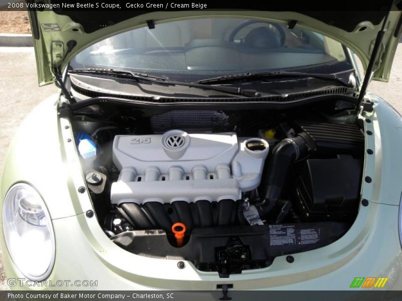  2008 New Beetle S Coupe Engine - 2.5L DOHC 20V 5 Cylinder