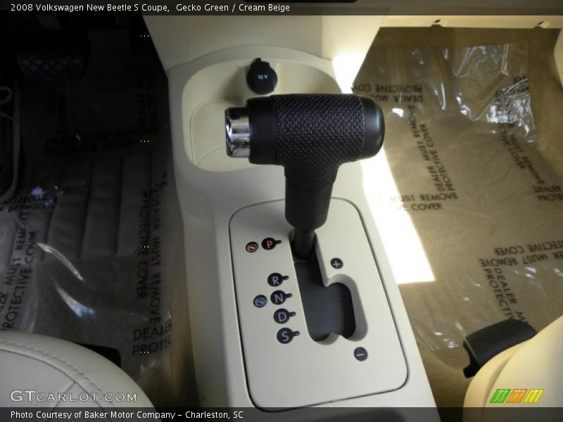  2008 New Beetle S Coupe 6 Speed Tiptronic Automatic Shifter