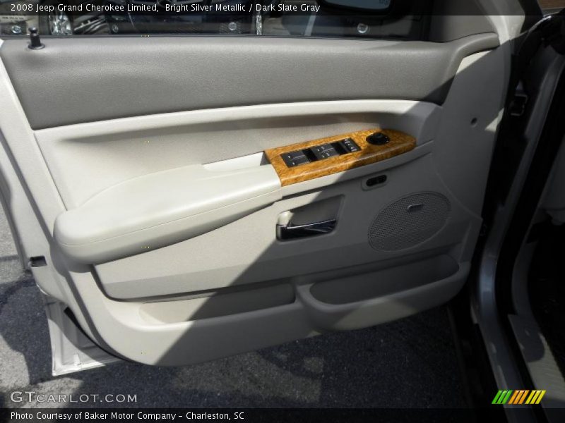 Bright Silver Metallic / Dark Slate Gray 2008 Jeep Grand Cherokee Limited