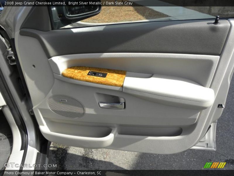 Bright Silver Metallic / Dark Slate Gray 2008 Jeep Grand Cherokee Limited