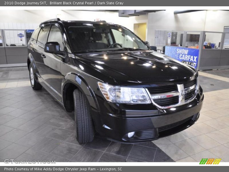 Brilliant Black Crystal Pearl / Dark Slate Gray 2010 Dodge Journey SXT