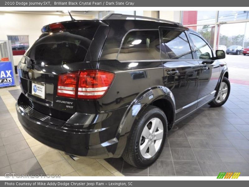 Brilliant Black Crystal Pearl / Dark Slate Gray 2010 Dodge Journey SXT