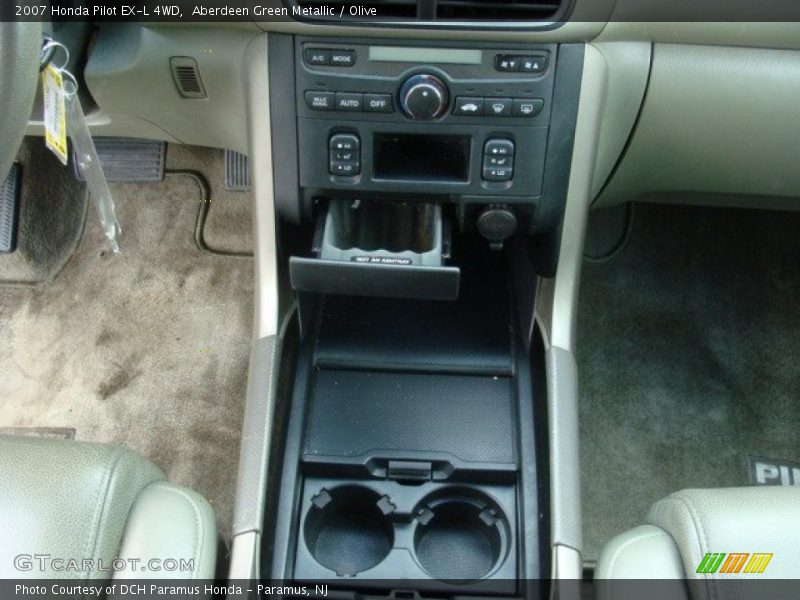 Aberdeen Green Metallic / Olive 2007 Honda Pilot EX-L 4WD