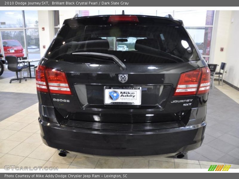 Brilliant Black Crystal Pearl / Dark Slate Gray 2010 Dodge Journey SXT