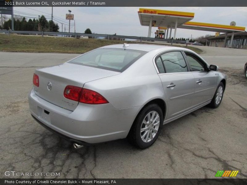 Quicksilver Metallic / Titanium 2011 Buick Lucerne CXL