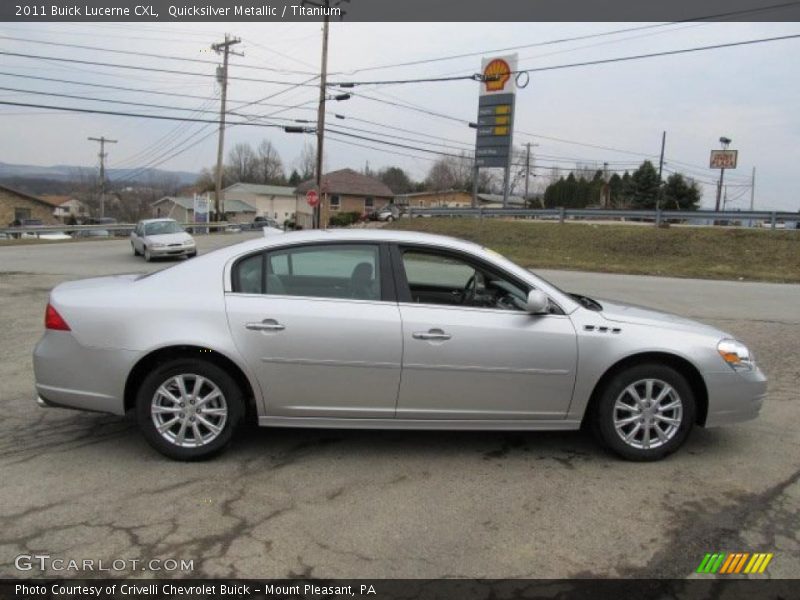 Quicksilver Metallic / Titanium 2011 Buick Lucerne CXL