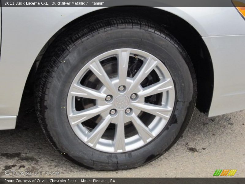 Quicksilver Metallic / Titanium 2011 Buick Lucerne CXL
