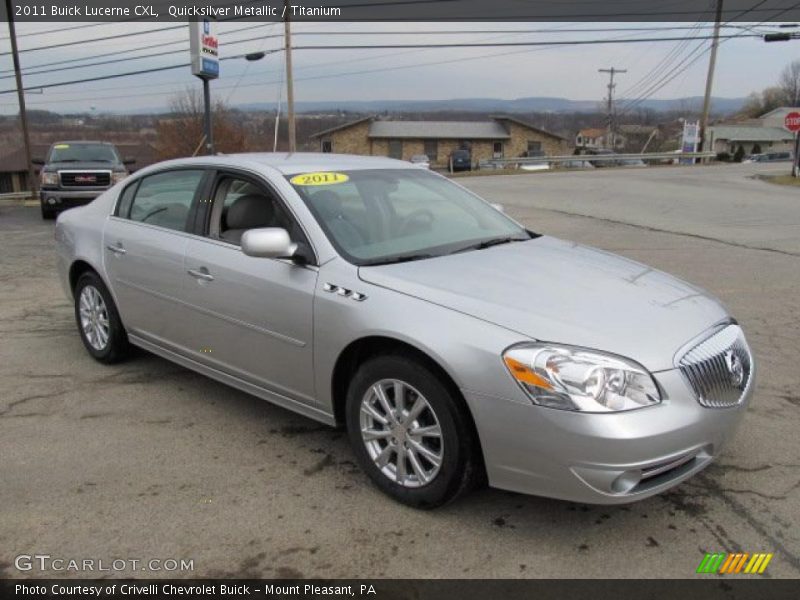 Quicksilver Metallic / Titanium 2011 Buick Lucerne CXL