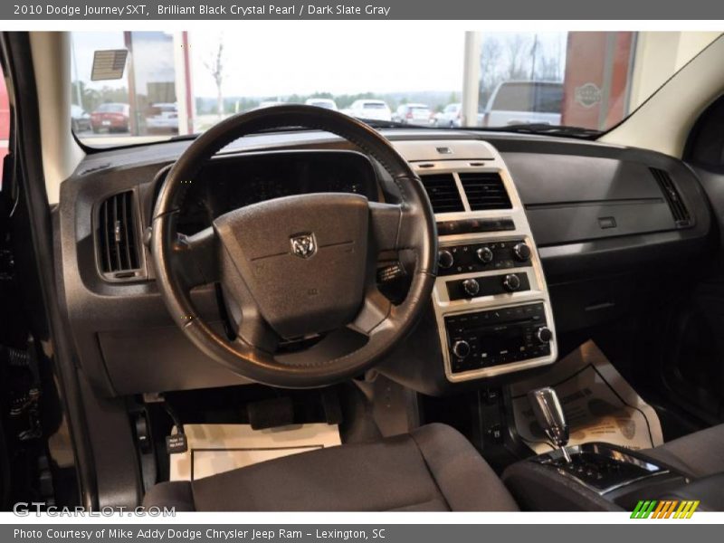 Brilliant Black Crystal Pearl / Dark Slate Gray 2010 Dodge Journey SXT