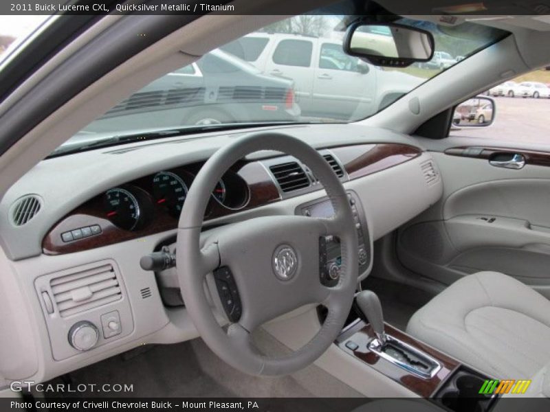 Quicksilver Metallic / Titanium 2011 Buick Lucerne CXL