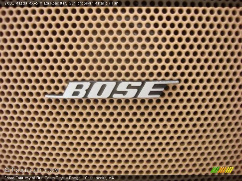 Sunlight Silver Metallic / Tan 2001 Mazda MX-5 Miata Roadster