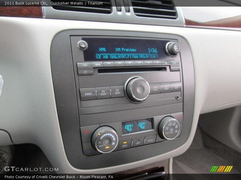 Quicksilver Metallic / Titanium 2011 Buick Lucerne CXL