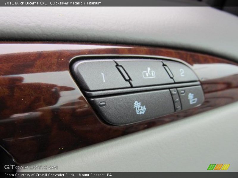 Quicksilver Metallic / Titanium 2011 Buick Lucerne CXL