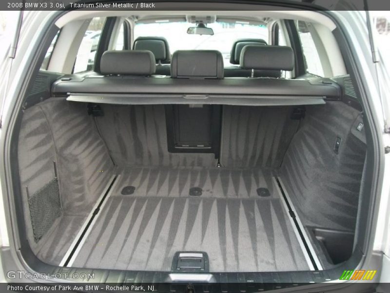 Titanium Silver Metallic / Black 2008 BMW X3 3.0si
