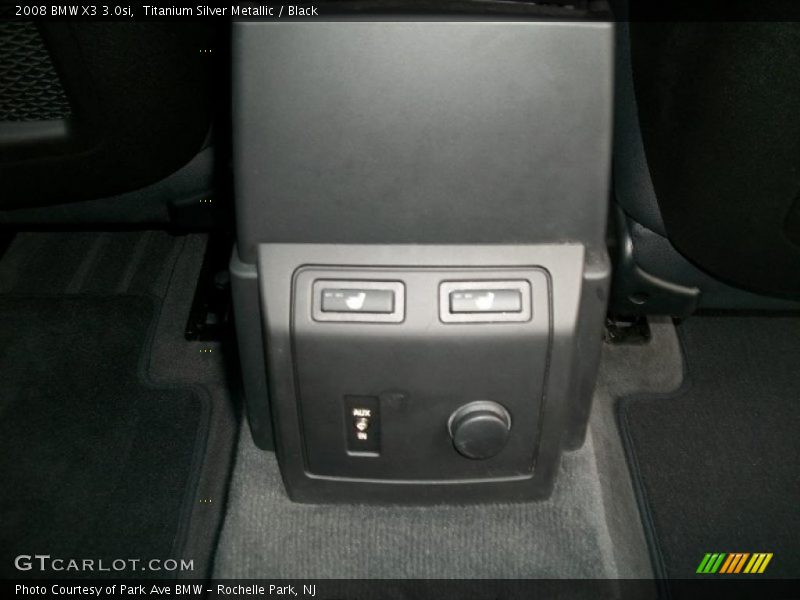 Titanium Silver Metallic / Black 2008 BMW X3 3.0si