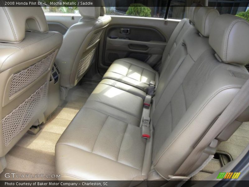  2008 Pilot EX-L Saddle Interior