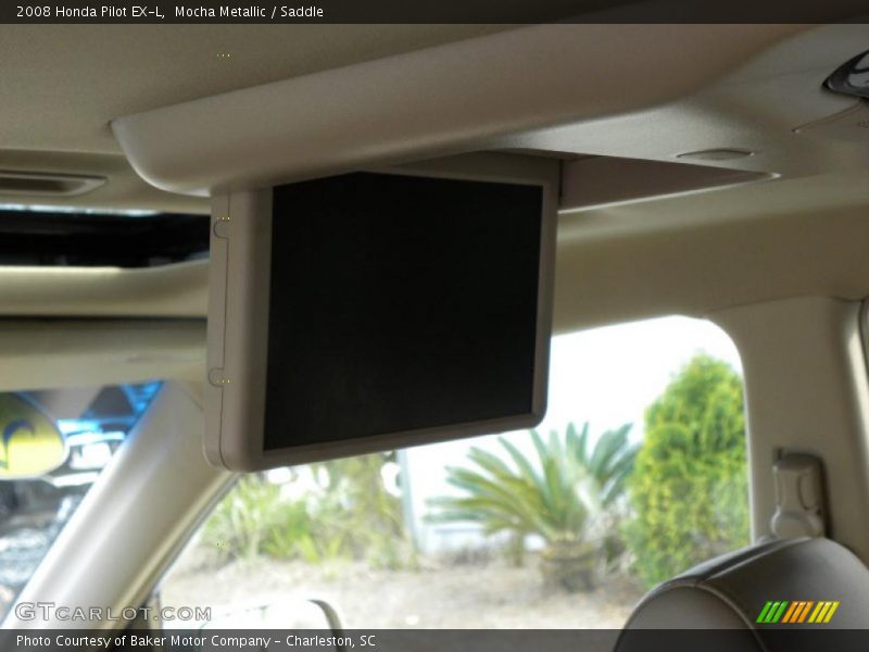 Mocha Metallic / Saddle 2008 Honda Pilot EX-L