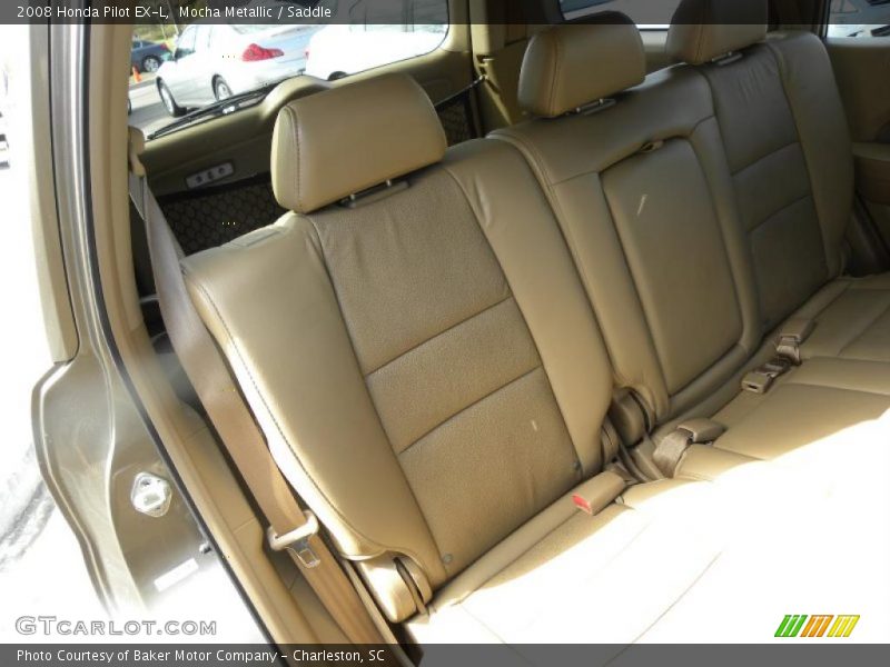  2008 Pilot EX-L Saddle Interior