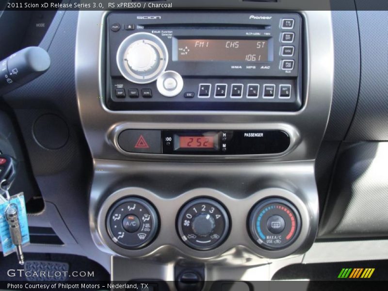 Controls of 2011 xD Release Series 3.0