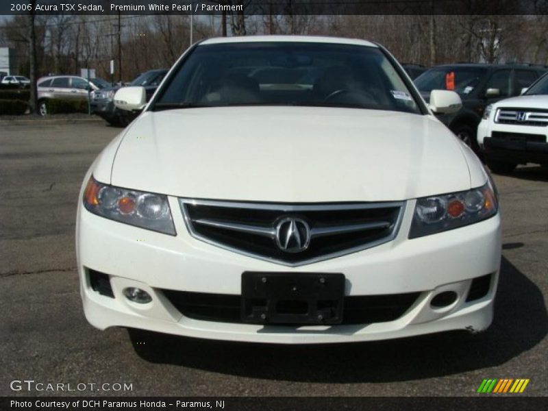 Premium White Pearl / Parchment 2006 Acura TSX Sedan