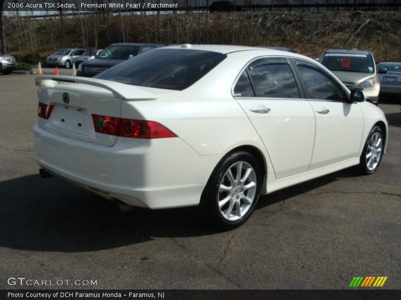 Premium White Pearl / Parchment 2006 Acura TSX Sedan