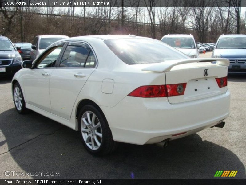 Premium White Pearl / Parchment 2006 Acura TSX Sedan