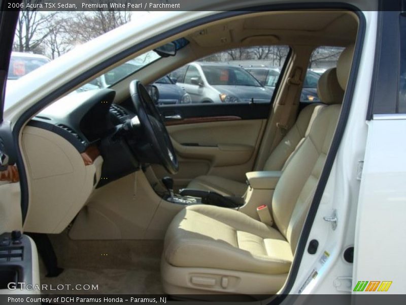 Premium White Pearl / Parchment 2006 Acura TSX Sedan