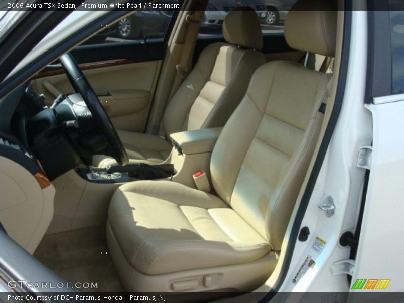 Premium White Pearl / Parchment 2006 Acura TSX Sedan