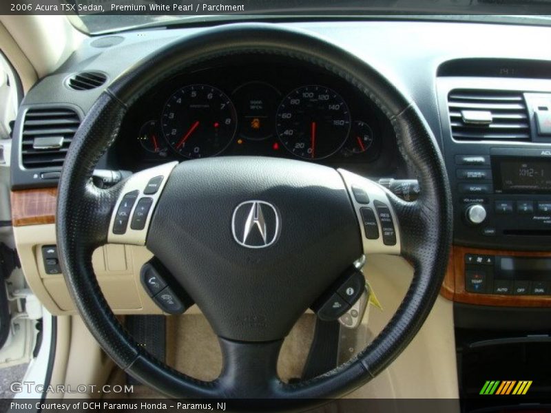 Premium White Pearl / Parchment 2006 Acura TSX Sedan