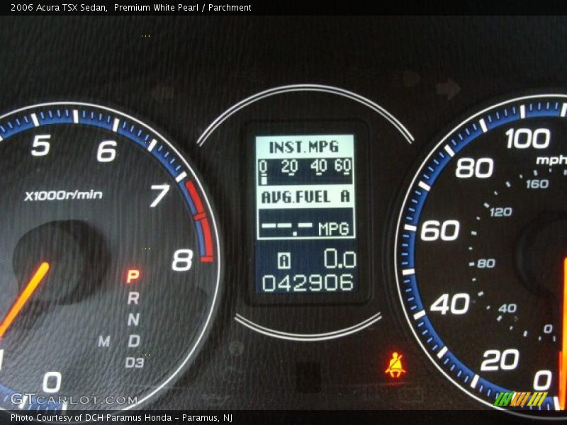 Premium White Pearl / Parchment 2006 Acura TSX Sedan