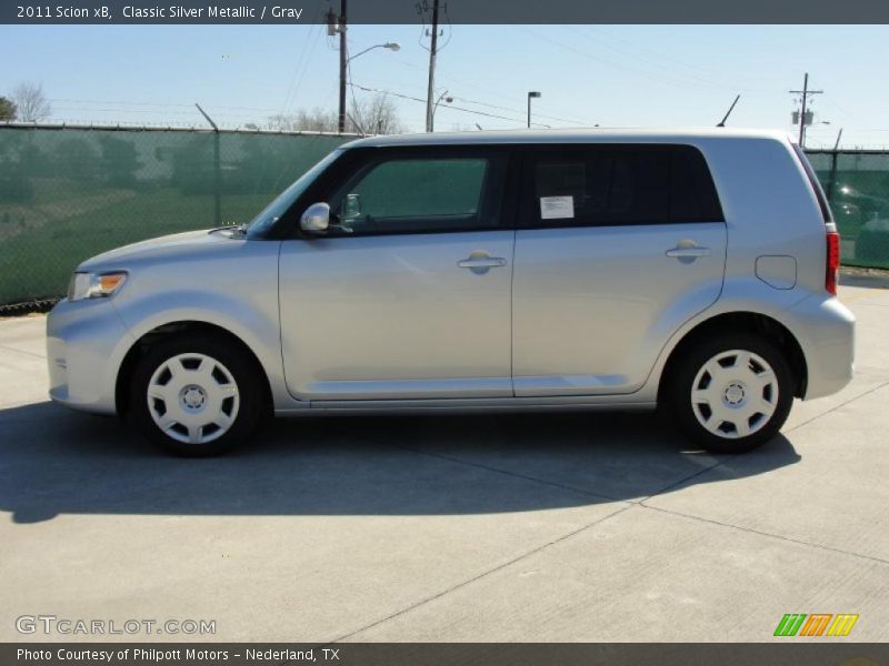 Classic Silver Metallic / Gray 2011 Scion xB