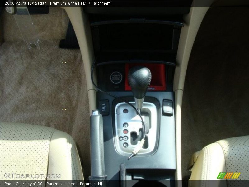 Premium White Pearl / Parchment 2006 Acura TSX Sedan