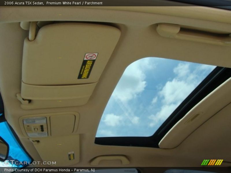 Premium White Pearl / Parchment 2006 Acura TSX Sedan